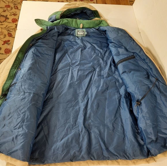 VTG Woolrich Insulated Nylon Hooded Parka Jacket - Picture 6 of 8